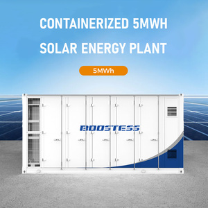 ระบบกักเก็บพลังงานแสงอาทิตย์แบบคอนเทนเนอร์ลิเธียม BoostESS Power ขนาด 40 ฟุต 5 เมกะวัตต์ชั่วโมง 10 เมกะวัตต์ ราคาแข่งขัน พร้อมระบบทำความเย็น ความจุสูง 5 เมกะวัตต์ชั่วโมง - Product Image 1