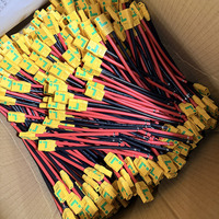 XT90 Kabel Silikon Fleksibel Inti Tembaga Murni 2-Pin Male to Female Rakitan Kabel Harness