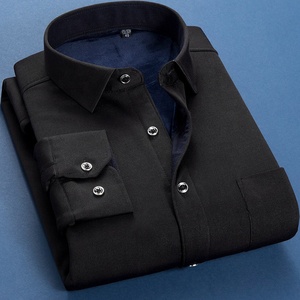 Camicia Calda in Pile per Uomo Autunno Inverno 2023, Taglie M-6XL, Moda Maschile, Maniche Lunghe, Stile Business, Taglie Grandi, Camicia <span class=keywords><strong>a</strong></span> <span class=keywords><strong>Quadri</strong></span> Spessa e Calda - Product Image 3