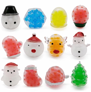 Squishies Navideños al por Mayor, Juguetes Antiestrés de PVC, Relajantes Sensoriales, Recuerdos de Fiesta de Navidad, Regalos para Niños y Niñas - Product Image 5