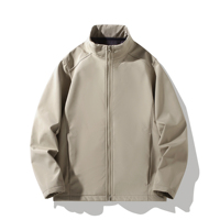 Veste de luxe légère hommes Simple et brève moteur affaires hommes veste ensemble Noble confortable plaine Softshell veste hommes