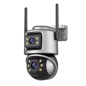 Cámara de Seguridad Exterior Wifi PTZ con Doble Lente 4K 6MP, Pantalla, IA, Seguimiento Automático, P2P, <span class=keywords><strong>ICSEE</strong></span>, Audio y Video - Product Image 1