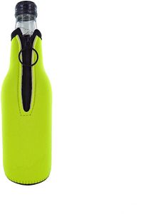 Enfriador de latas de botellas de cerveza de neopreno al por mayor, funda de botella de vino de 330ML con cremalleras, bolsas con soporte para latas de cerveza - Product Image 6