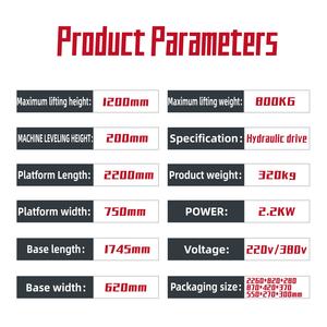 Plateforme élévatrice électrique ANGE RHEAS - Élévateur de moto, pince pneumatique, table de travail réglable pour la réparation de moto - Product Image 3