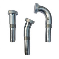 Raccords hydrauliques en acier inoxydable en promotion, raccords et connecteurs hydrauliques durables, raccords hydrauliques compacts réutilisables pour l'industrie de la restauration