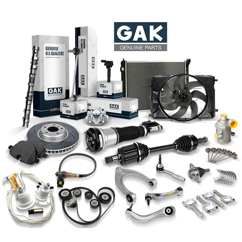 GAK Brand Supply Whole Car Genuine Auto Parts Spare Parts And Accessories For BMW/Mercedes Benz/Volkswagen/Skoda/Fiat/Renault