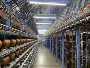 150 denier fio de tricô de poliéster, dty 75d 150d 300d semi maçante com sozinho sim ele intermingle - Product Image 2