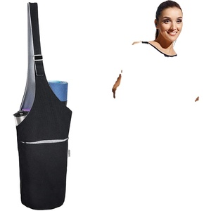 Muestra gratuita BSCI, venta al por mayor, bolsa de gimnasio personalizada de gran capacidad para mujer, bolsa tipo bandolera para esterilla de yoga. - Product Image 1
