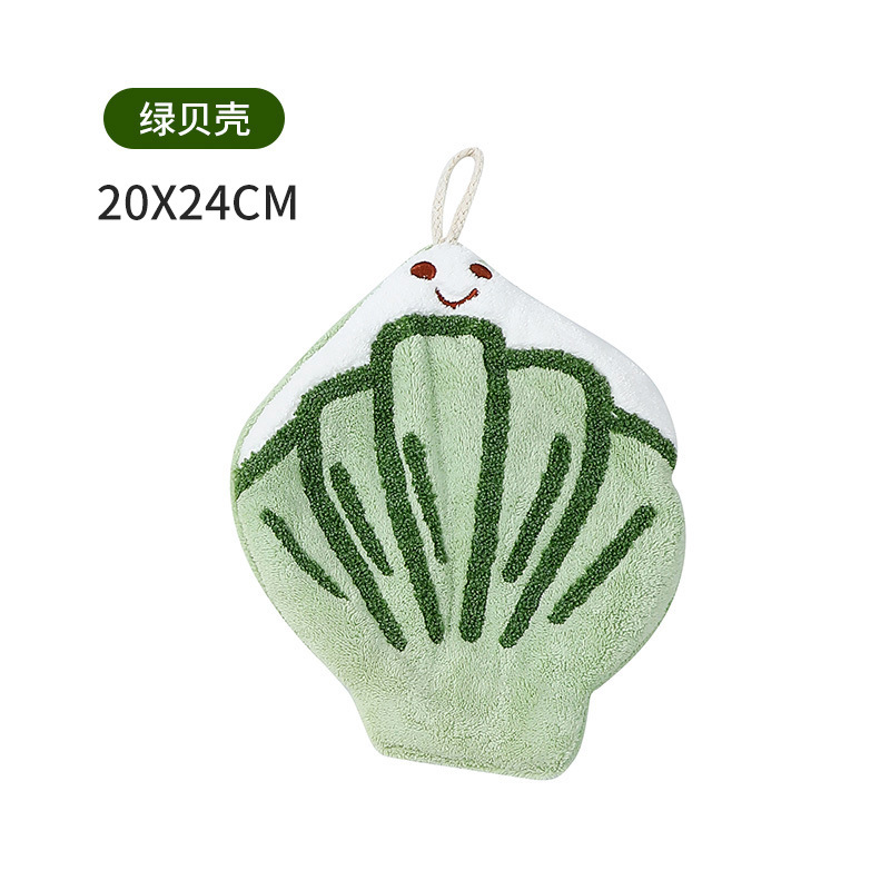 Green seashell