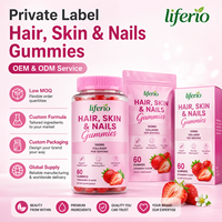 Collagène certifié GMP avec acide hyaluronique, gommes à mâcher en gros, biotine et vitamine C, sans sucre, complément alimentaire pour la peau, gommes à mâcher