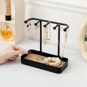 Portable Travel Jewellery Case Portable Ring Earring Necklace <b>Storage</b> Organizer Jewelry <b>Storage</b> <b>Tray</b> - Product Image 1