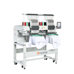 Ricoma hai đầu xách tay vi tính máy thêu MT-1202/ MT-1502 quần áo và mũ máy thêu - Product Image 2
