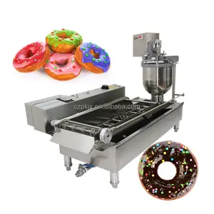 Best selling electrical mini automatic donut ball making machine double row donut machine