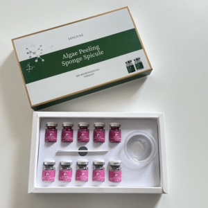 SANLIVNA Éponge exfoliante aux spicules d'algues – Biothérapie pour le renouvellement cutané, fonctions multiples : éclaircissement, réparation, raffermissement - Product Image 5
