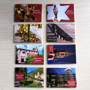 Imán de nevera 3D de metal ecológico con logo impreso personalizado - Diseño magnético contemporáneo, recuerdo navideño para la <span class=keywords><strong>ciudad</strong></span> de Nápoles - Product Image 5