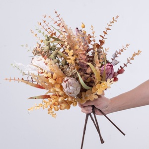 Bouquet de fleurs artificielles CallaFloral Emperor, fleurs en PVC, décoration intérieure, style INS - Product Image 2