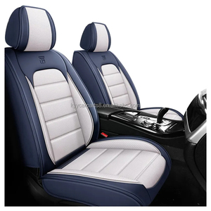 Housses de siège auto sur mesure en suède et similicuir mélangés pour 5 places, compatibles Volkswagen Golf, <span class=keywords><strong>VW</strong></span> Golf, Caddy, Passat B8, Transporter <span class=keywords><strong>T5</strong></span>, Polo - Product Image 4