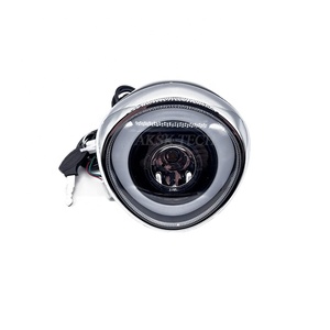 Phares à LED Angel eye avec affichage Bluetooth Phares de nuit de moto pour CocoCity X1 Electric Harley Scooter Parts - Product Image 2