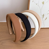 Serre-tête tendance à bord large pour femme, nouveau style, blanc, accessoire de coiffure quotidien, très populaire