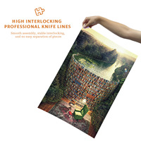 Fabricant OEM de Puzzles Puzzle en Bois 1000 Pièces 750x500mm Certifié EN71 Pour Grossistes, Faible MOQ & Cadeaux Publicitaires