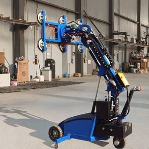 เครื่องยกกระจกแบบใช้แบตเตอรี่ความจุ500กก. 600กก. ถ้วยดูดสูญญากาศแผงควบคุมระยะไกลใหม่ - Product Image 6