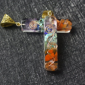 <span class=keywords><strong>Pendentif</strong></span> <span class=keywords><strong>Orgonite</strong></span> des sept chakras, vente en gros, cristaux d'<span class=keywords><strong>orgonite</strong></span> - Product Image 5