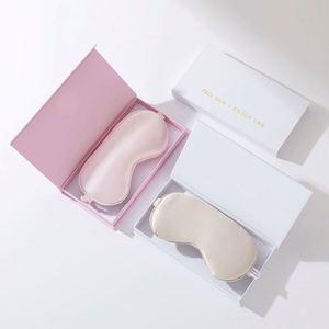 3Pcs Luxury Silk Set Comfortable Soft <b>Eye</b> <b>Mask</b> Pillowcase Headband Blackout Sleep Box for Airplane Travel Rest Gift - Product Image 4