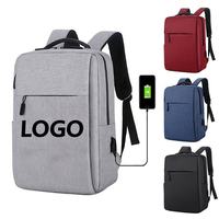 Mochila para Portátil Personalizada Unisex, Antirrobo, Impermeable, con USB, de Alta Calidad, para Viajes