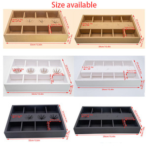 บรรจุภัณฑ์กระดาษคราฟท์หรูหราแบบกำหนดเองสำหรับแห้งเมล็ดผลไม้เค็มถั่วช็อคโกแลตกล่องใส่วันที่ลิ้นชักฟองน้ำพิมพ์โลโก้ - Product Image 2