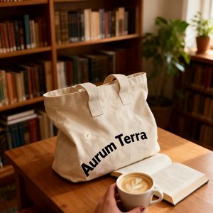 Customized Recycled Canvas Tote <b>Bag</b> Canvas Tote <b>Bag</b> Zipper New Design Fashionable Canvas Shopping Tote <b>Bag</b> Reusable Logo <b>Gift</b> - Product Image 3