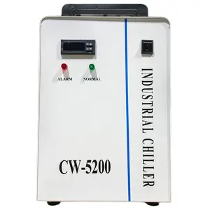 Industrial CW5200 Water Cooler Chiller for Laser Cutting Machine Essential Parts for Laser Equipment