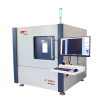 Machine à rayons X CNC Microfocus S7000 automatique 90kV pour système d'inspection BGA IC LED PCB, tube Hamamatsu, focale 5μm