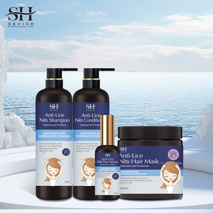 Marca privada <span class=keywords><strong>Natural</strong></span> Tinea Capitis Anti-caspa Eliminar ácaros Anti pérdida de cabello Refrescante Aliviar la picazón Champú para el cabello - Product Image 3