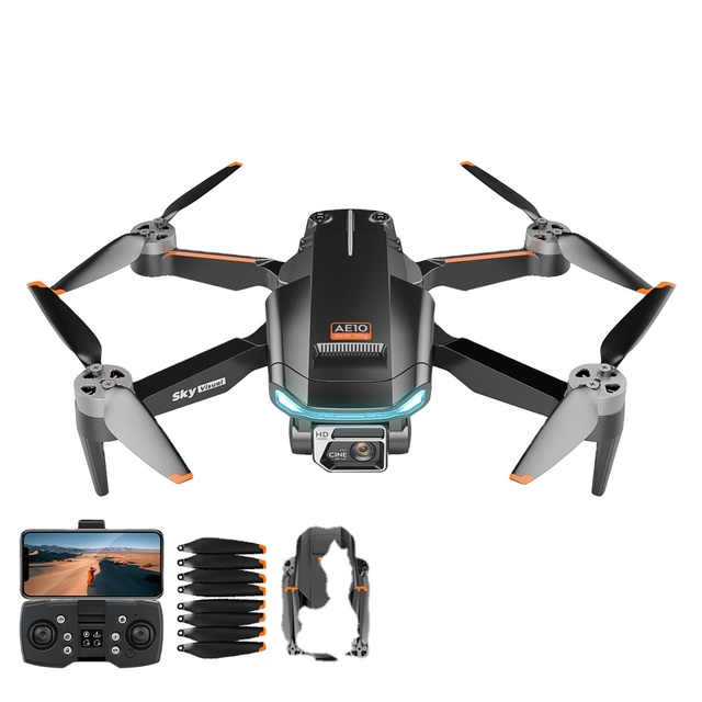 AE10 Mini Drone Dual Camera Aerial Photography 5G GPS 25 Mins Flying Time Brushless Motor Rc Drones Toys Gifts