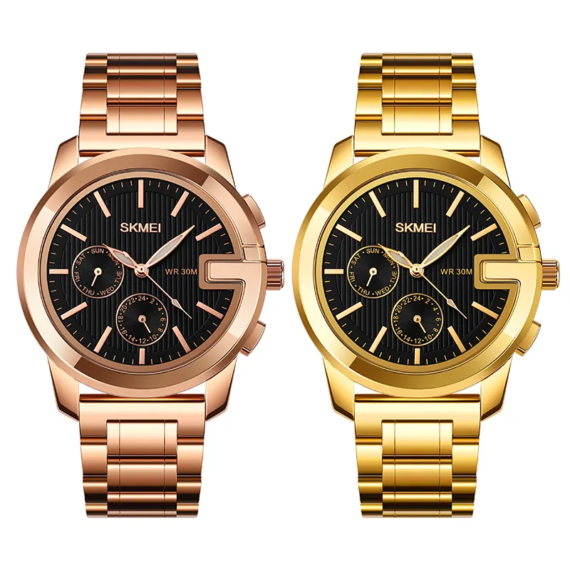 reloj skmei 1962 Top Brand Men Luxury Creative Rose Gold Watch Custom Wholesale Quartz Watch Wrist Watch men