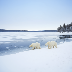 T-shirt a maniche lunghe Polar Plunge Polar Bear 2022 - Product Image 3