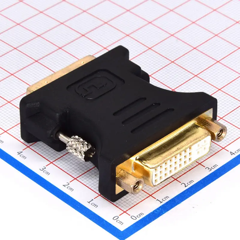 Adaptador de pantalla HD para proyector de ordenador, DVI a HD-MI a Vga, puerto de HD-MI