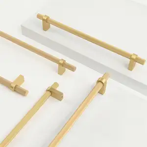 Maxery Solid Brass Knurled Cabinet Handle Satin Brass Handles Kitchen Pull Dresser Knobs Furniture Hardware