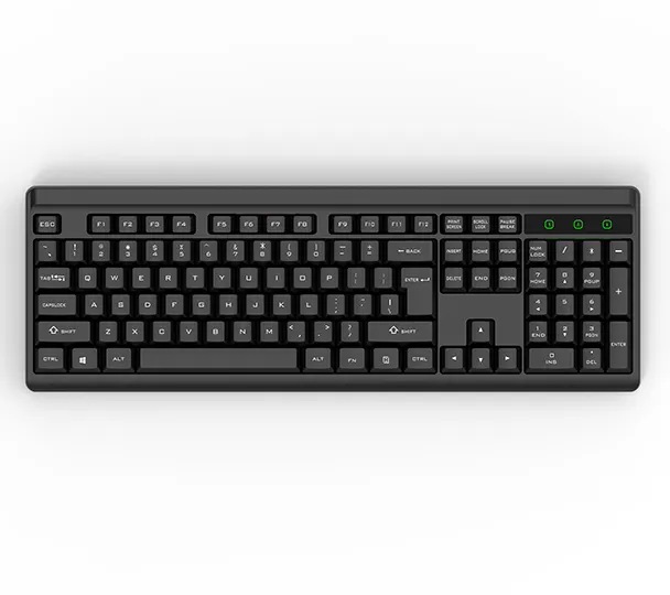 Ultra-thin Wireless Keyboard 2.4Ghz Ergonomic Wireless Mouse Keyboard 2 in 1 office laptop computer bt keyboard