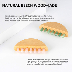 Outils de massage en bois pour le corps, rouleau de massage manuel pour les muscles endoloris, rouleau de fascia en bois pour le massage des tissus profonds et la <span class=keywords><strong>drainage</strong></span> <span class=keywords><strong>lymphatique</strong></span> - Product Image 4