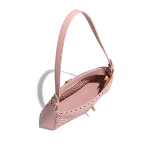Borsa a Spalla da Donna di Lusso alla Moda 2026 con Cerniera Singola, Design Scavato, in PU, Accessorio Elegante BADI - Product Image 2