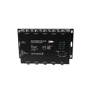 具有RJ45端口的8路RDM启用DMX分离器