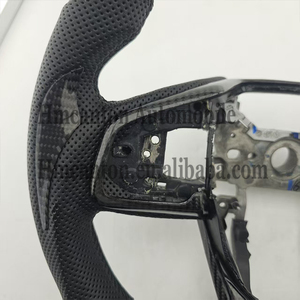 Volante de Coche de Fibra de Carbono Perforada de Alta Calidad al por Mayor para Honda Civic 10ª Generación - Product Image 4