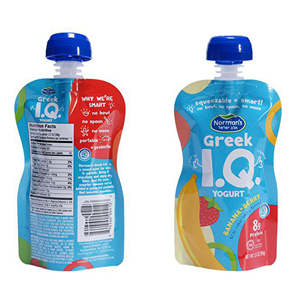 Sacs à bec verseur imprimés sur mesure de haute qualité, scellés à chaud, en PE, anti-odeur, de qualité alimentaire, pour aliments pour bébés, jus liquides, faible MOQ - Product Image 4