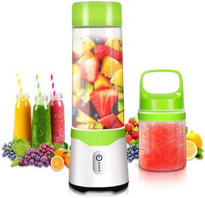 Liquidificador Elétrico Portátil de Frutas 500ML, Mini Liquidificador Recarregável USB, Pequeno Liquidificador Portátil - Product Image 2
