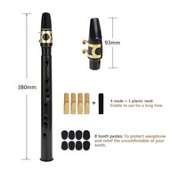 Pocket Sax Mini Portable Saxophone Little Saxophone With Carrying Bag Woodwind Instrument