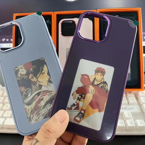 <span class=keywords><strong>Cover</strong></span> per Cellulare con Schermo a Quattro Colori Reali, Stampa Illimitata di <span class=keywords><strong>Foto</strong></span>, Motivo Posteriore Personalizzabile per iPhone 13 Pro 14 Max 15 Plus - Product Image 2