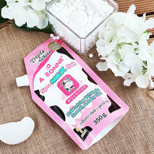 เอ บอนเน่ สปา มิลค์ ซอลท์ 350 กรัม สครับเกลือสปาสูตรนมเพื่อผิวนุ่มชุ่มชื้น อุดมด้วยคุณค่าจากเกลือสปาธรรมชาติ - Product Image 6