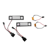 Lámpara LED para Matrícula de Skoda Octavia, Lámpara para Matrícula Skoda SKODA con Decodificador
