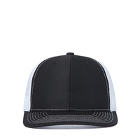 Casquette de camionneur unisexe Richardson 112, visière légèrement incurvée, couleur unie, tendance, toutes saisons, maille, 6 panneaux, réglable